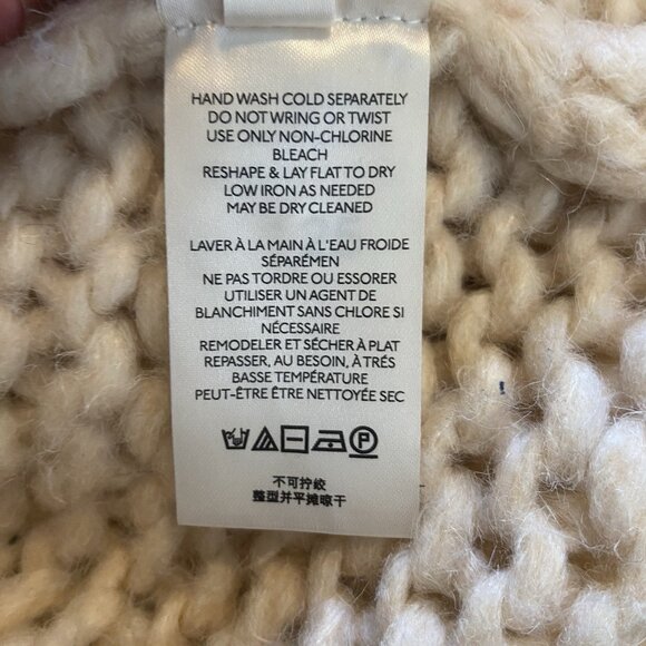 Free People Be There Knit Oversized Comfy Sweater Size Small Cozy Indie sleeze - Picture 9 of 12